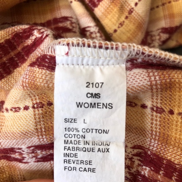 Woolrich John Rich and Bros Vintage Button Down 100% Cotton Shirt, Large - Picture 9 of 9